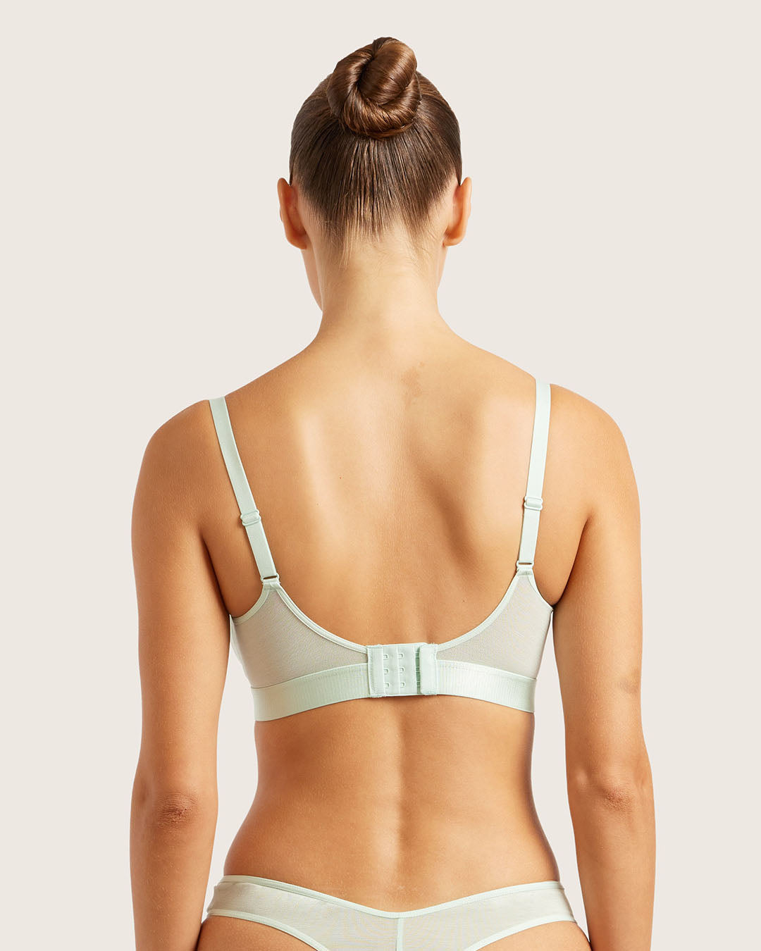 FreeMesh Full Bust Wireless Bra - Mint