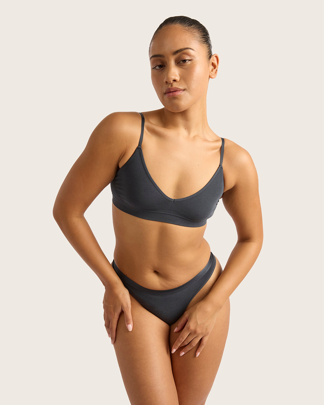LYOLYTE Triangle Bralette - Storm