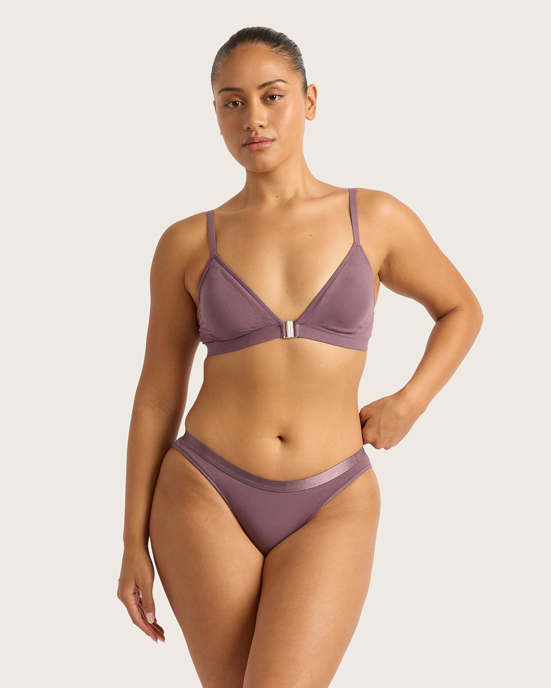 LYOLYTE Hipster Bikini - Wisteria