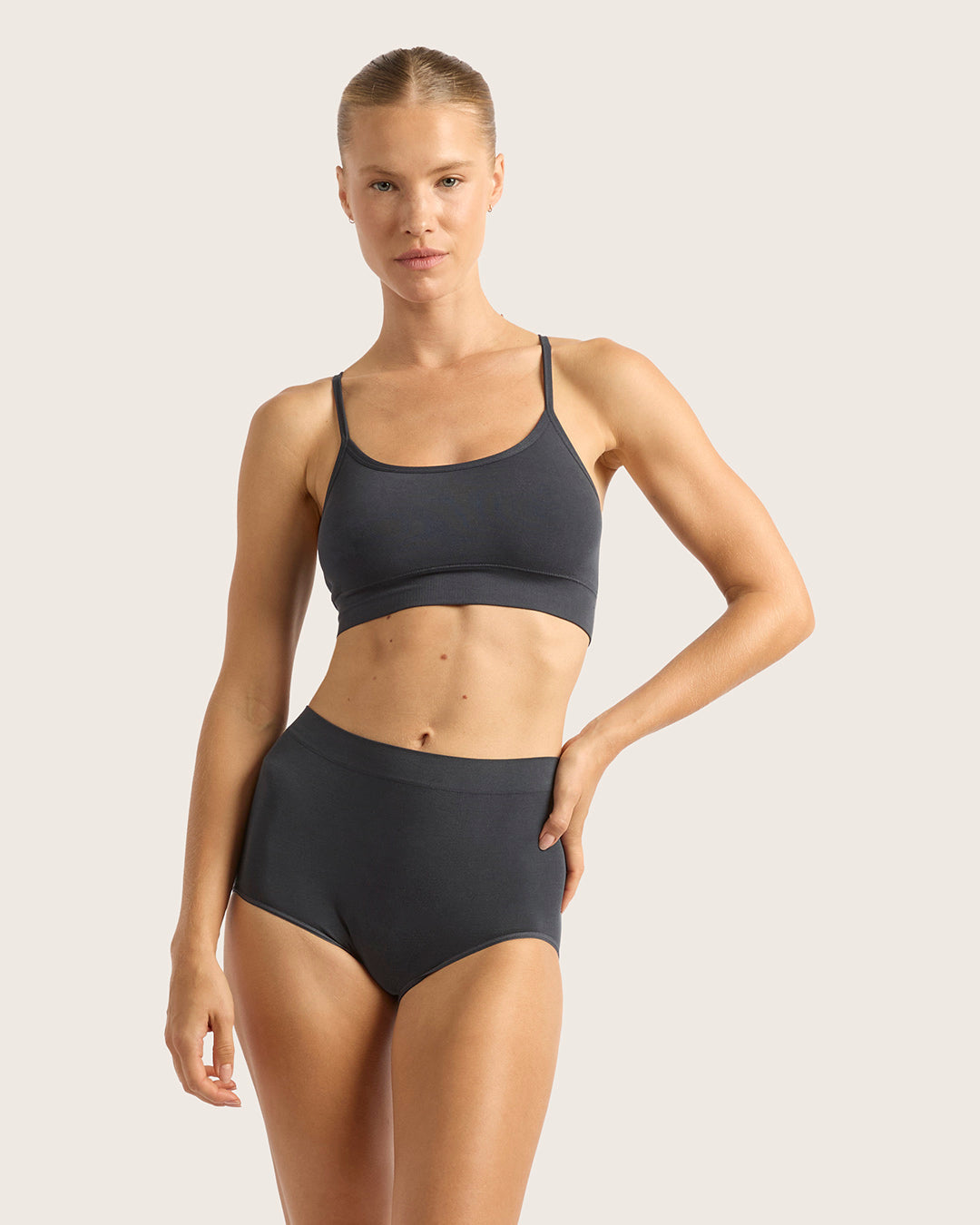 LYOLYTE Full Low Leg Briefs - Storm