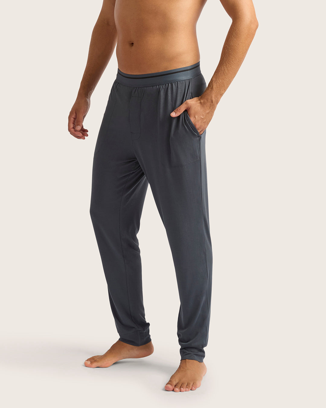 Men's Cuffed Sleep Pants - Storm