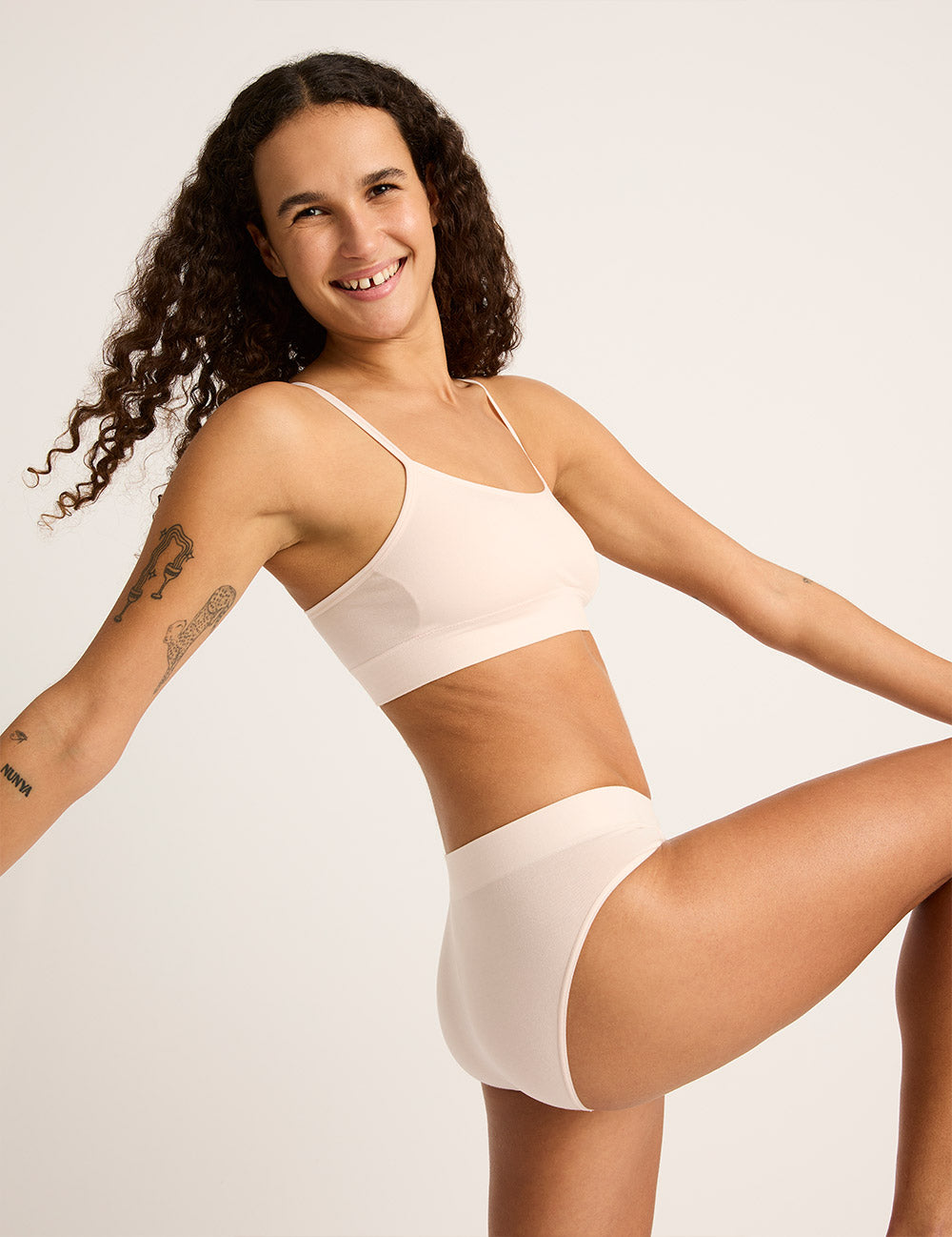 LYOLYTE Mid-Rise Briefs - Powder Pink