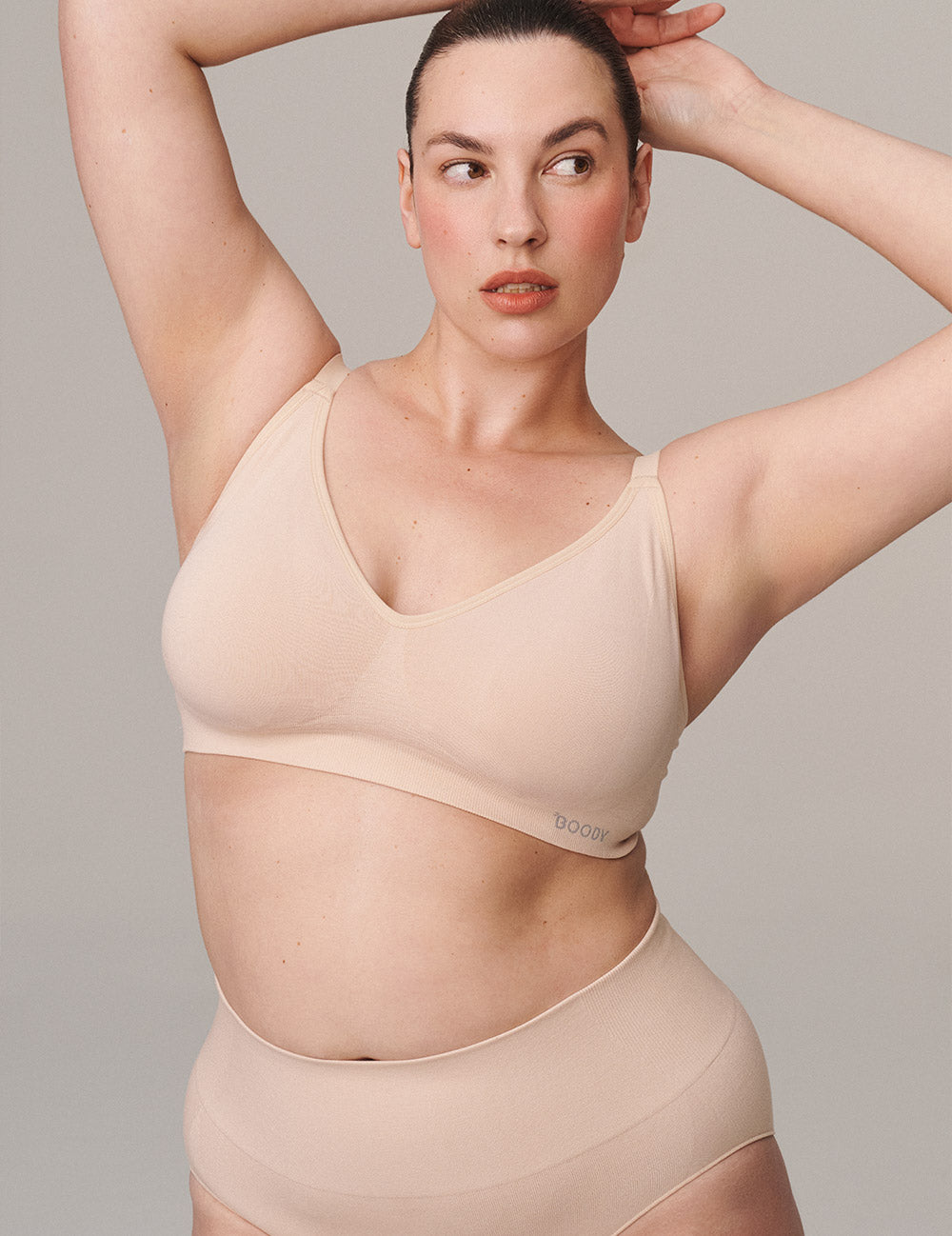 Shaper High Cut Full Briefs - Shell