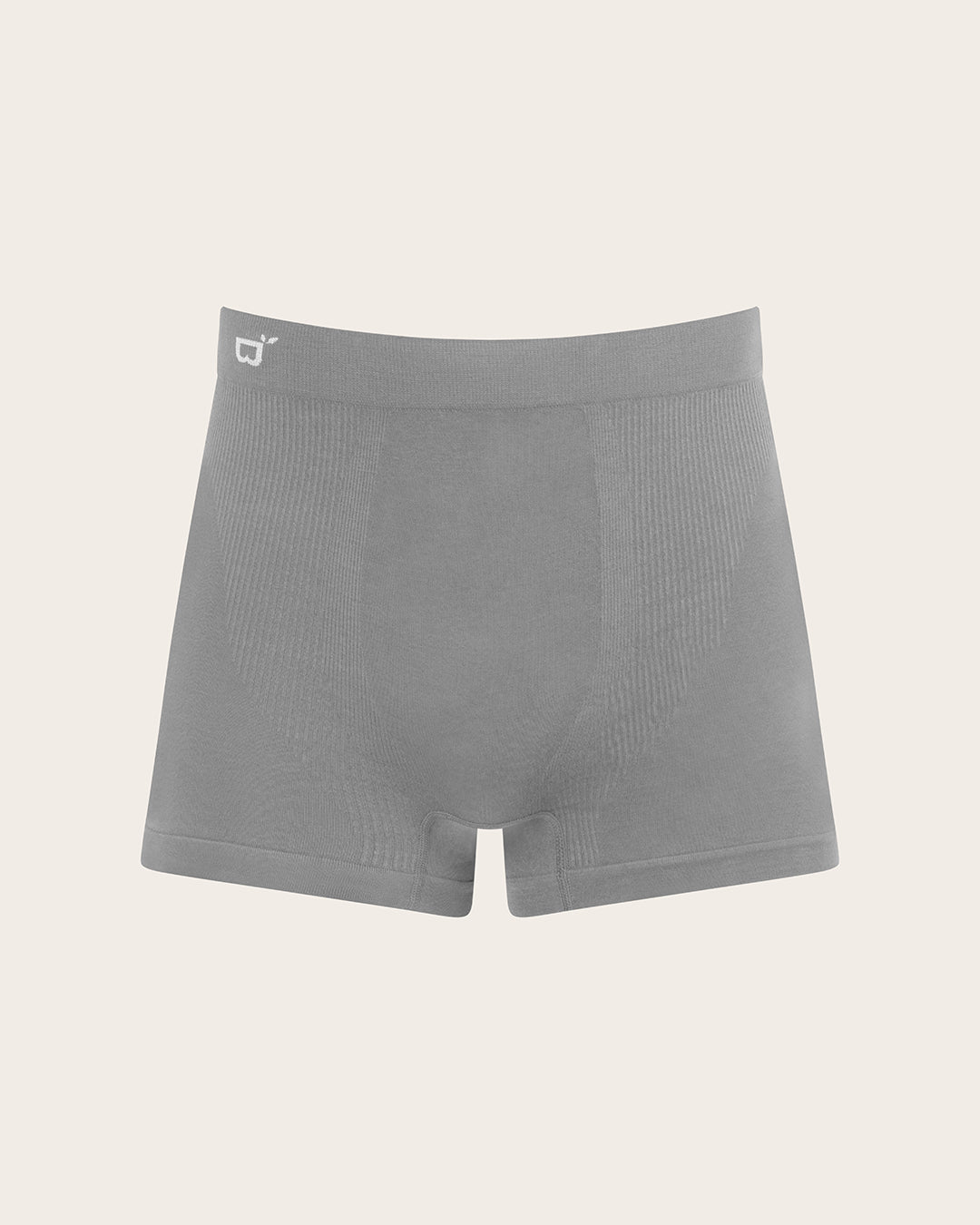 Men's Seamfree Boxer Briefs - Light Grey Marl