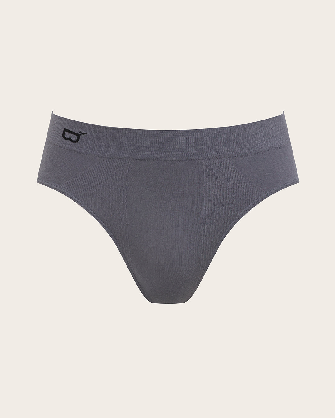 Men's Seamfree Briefs - Charcoal