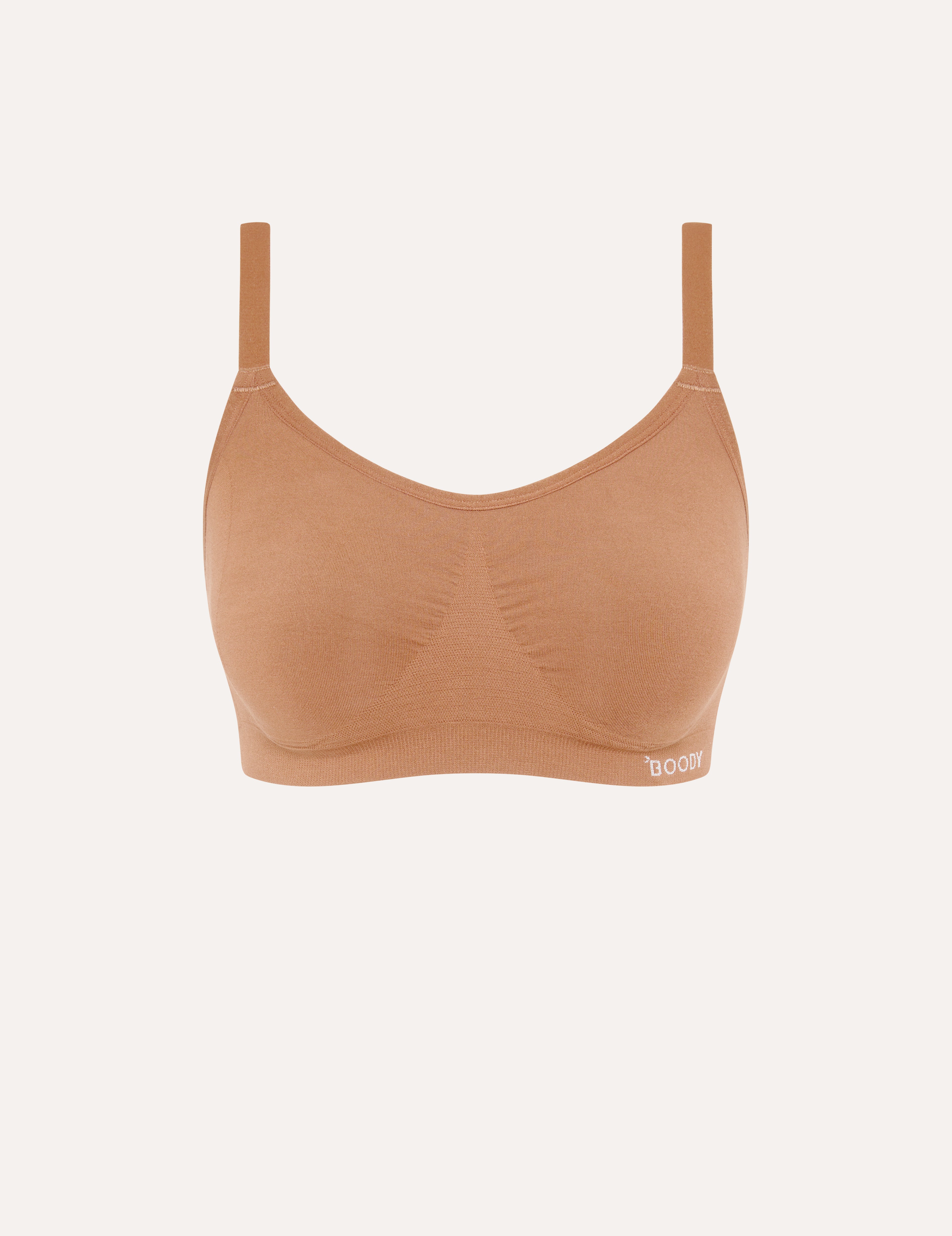 Full Bust Wireless Bra - Dune