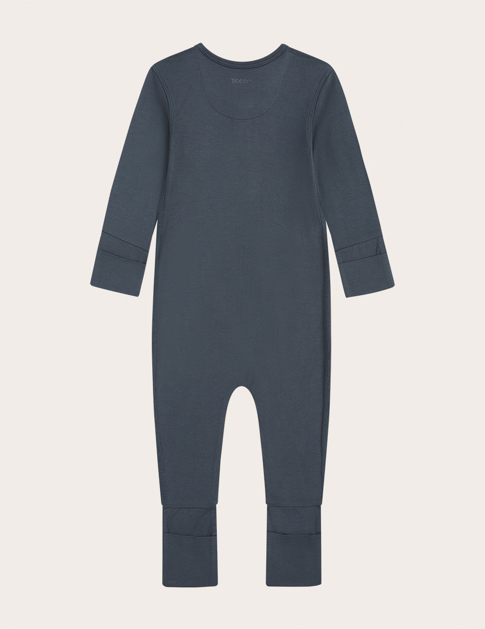 Baby Long Sleeve Romper - Storm