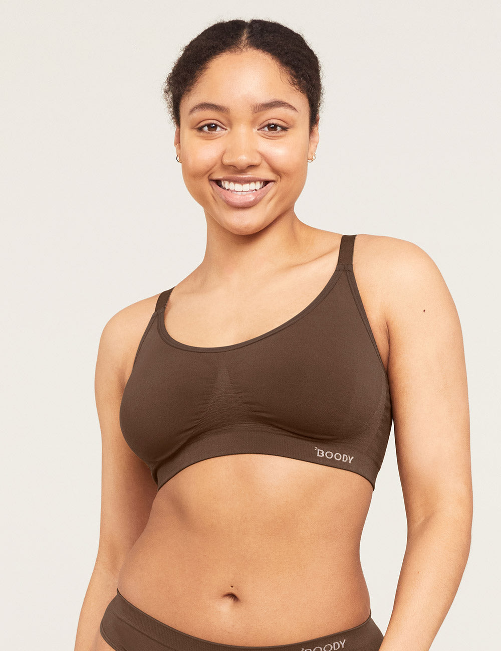 Full Bust Wireless Bra - Clove