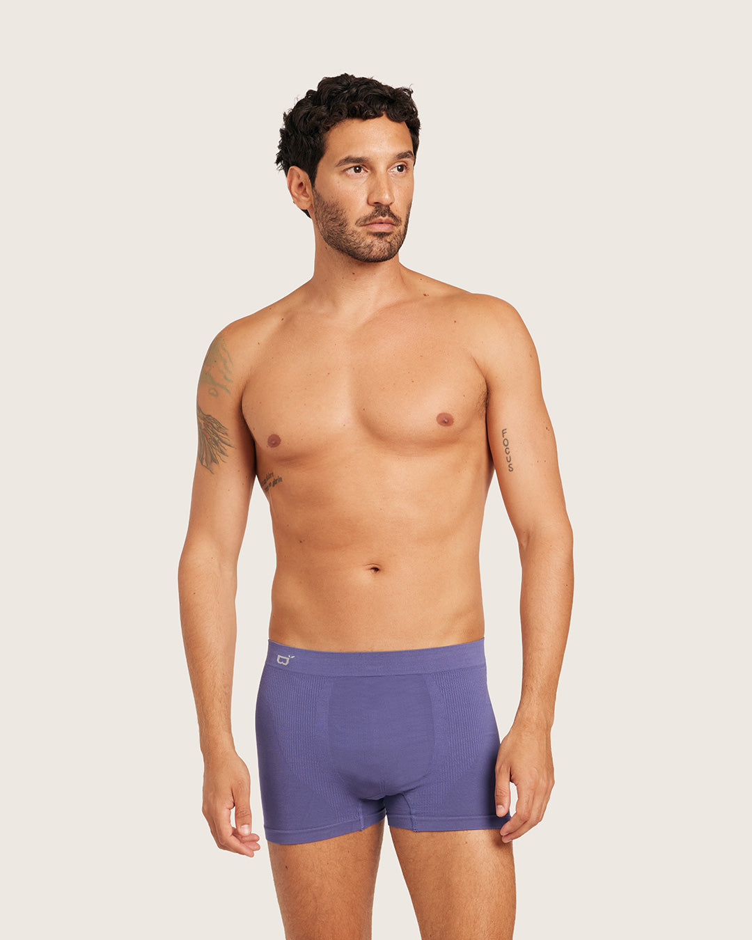 Men's Seamfree Boxer Briefs - Bluebell