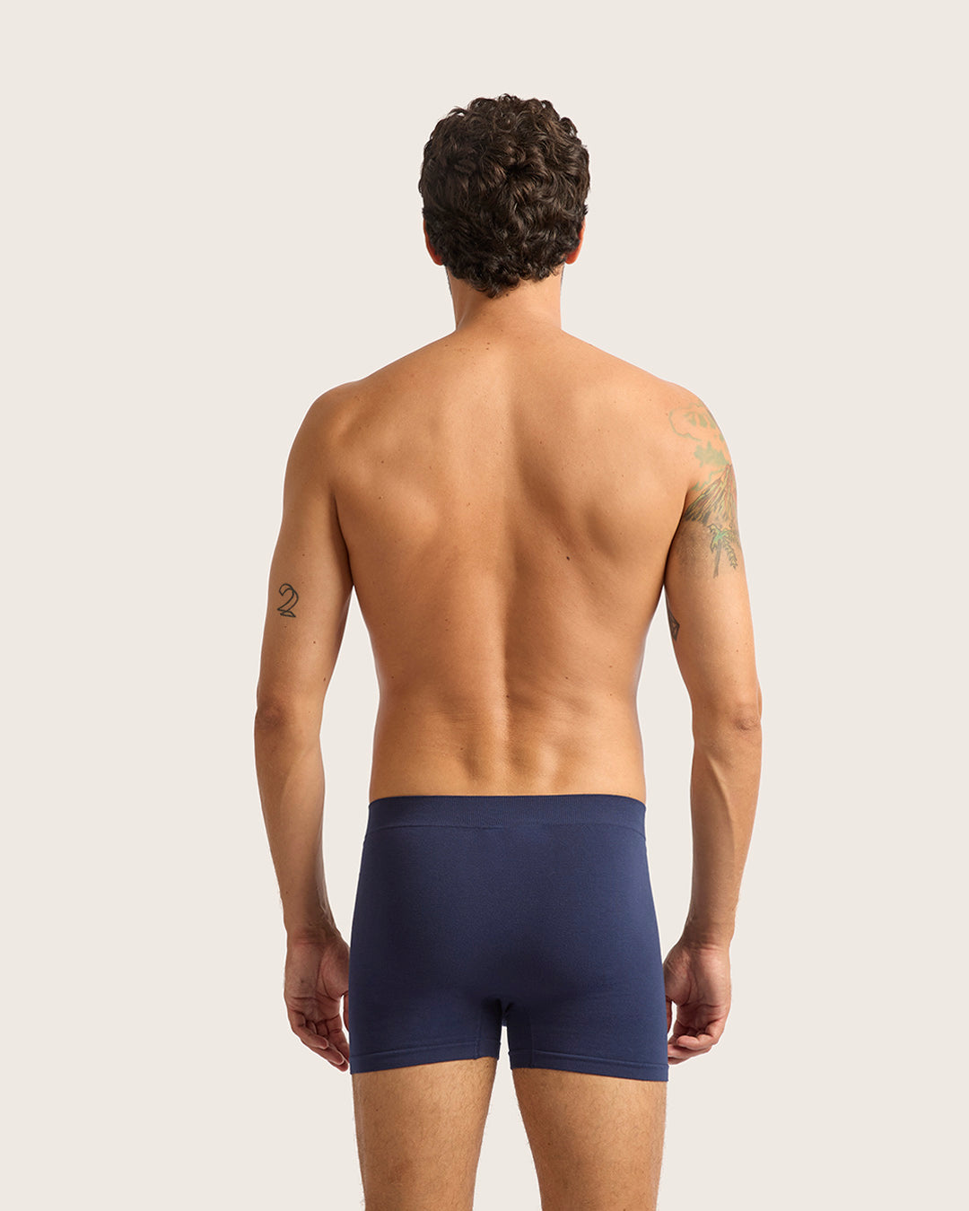 Men's Seamfree Boxer Briefs - Navy