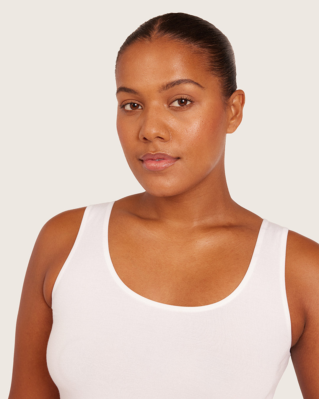 Base Layer Tank Top - White