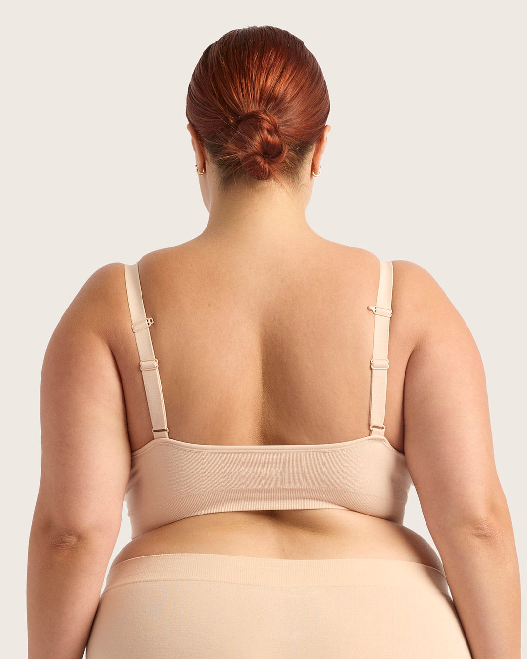 Wireless Full Bust T-Shirt Bra - Shell