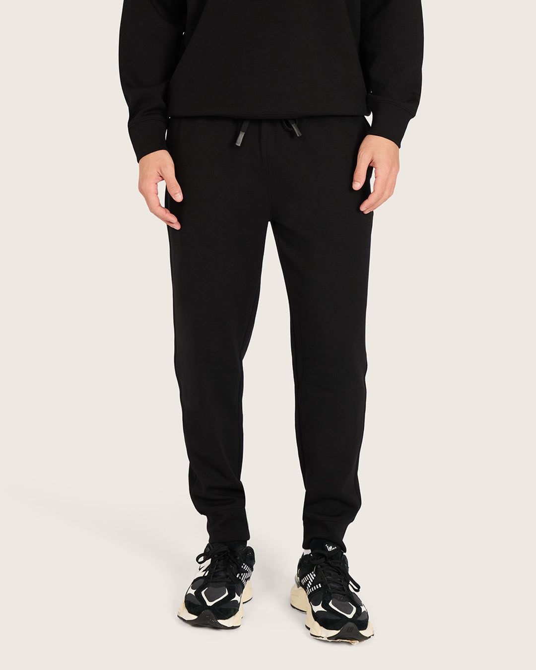 Men's Bamboo Cuffed Sweat Pants in Black – Boody US