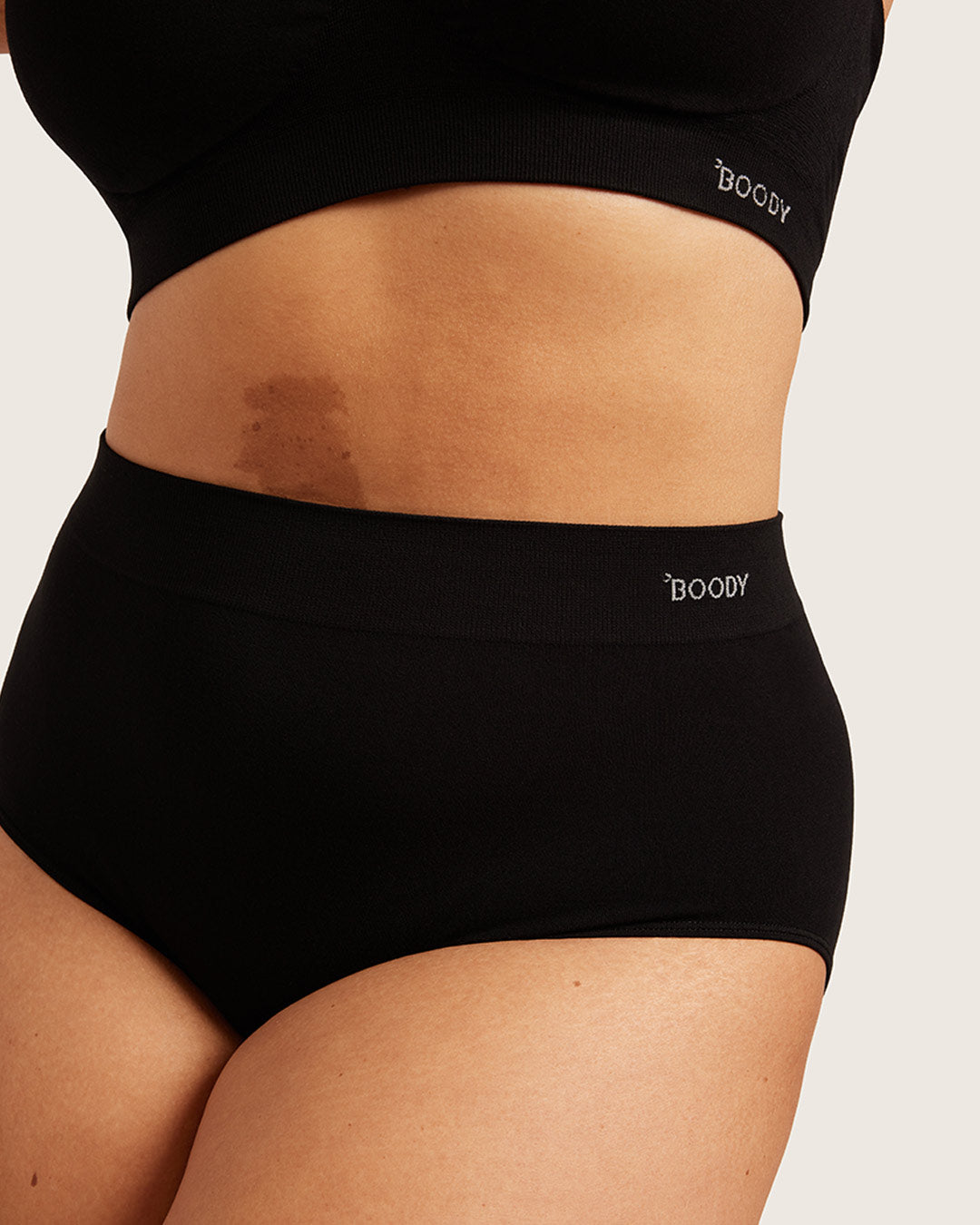 Full Coverage Briefs - Black