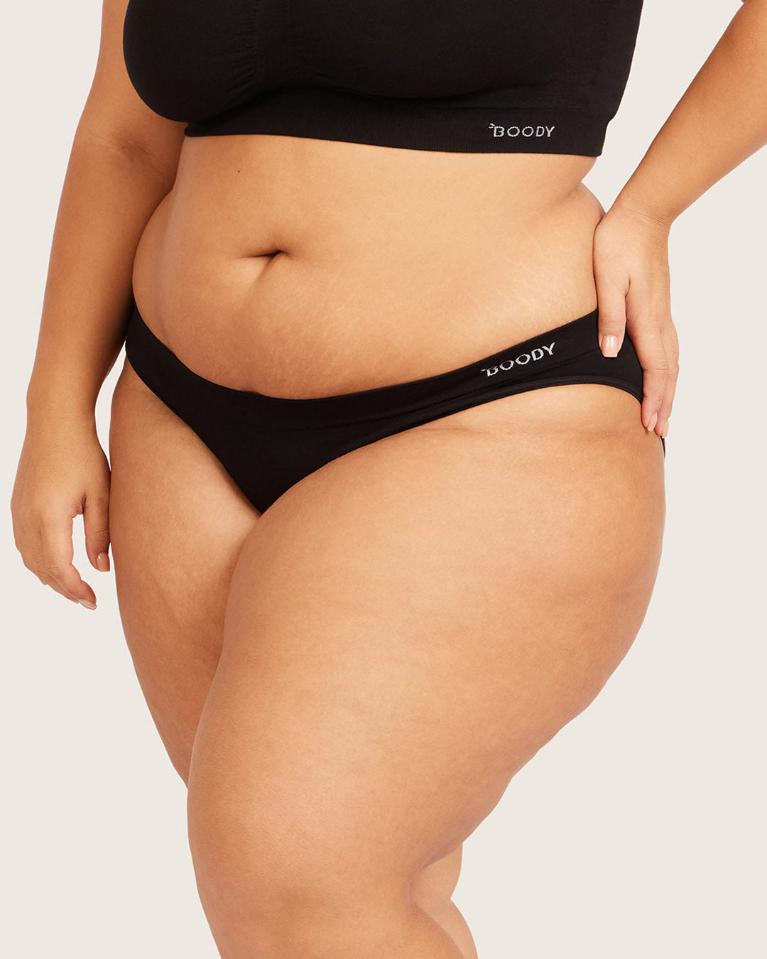 Period & Leak Proof - Classic Bikini - Light - Moderate - Black
