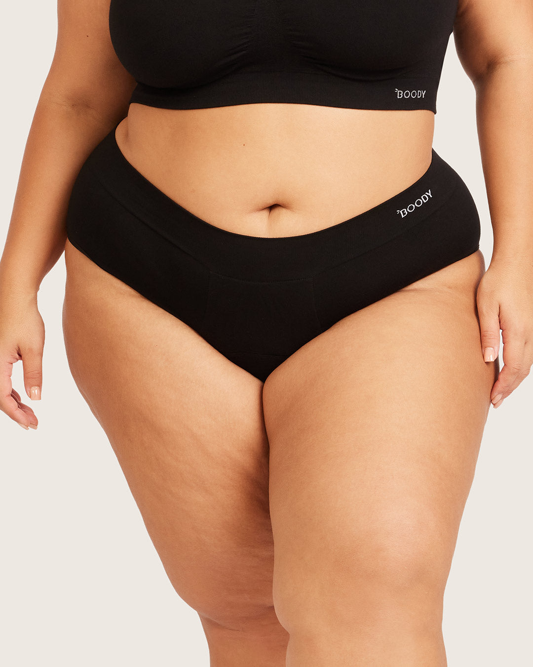 Period & Leak Proof - Full Briefs - Overnight - Black