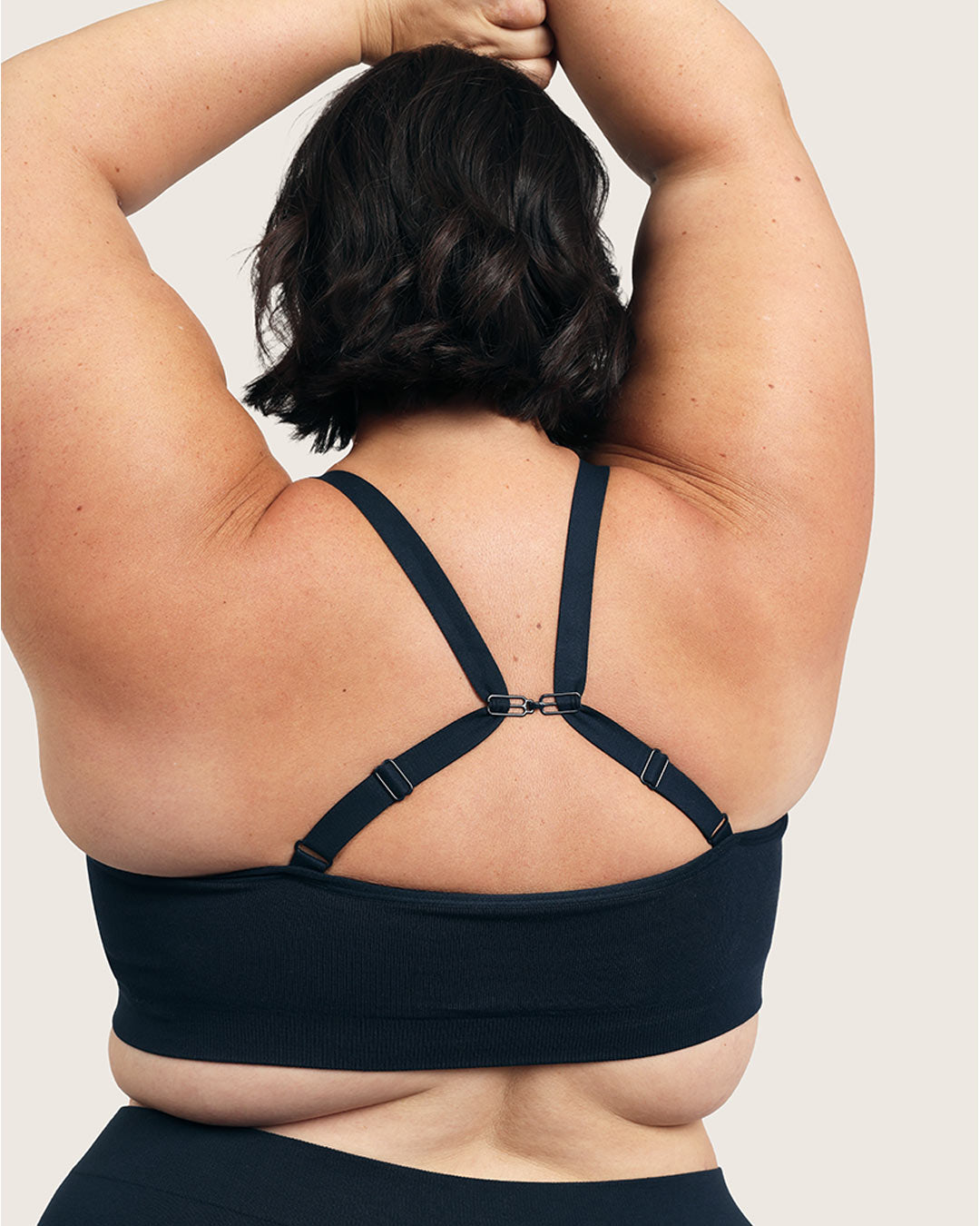 Wireless Full Bust T-Shirt Bra - Midnight