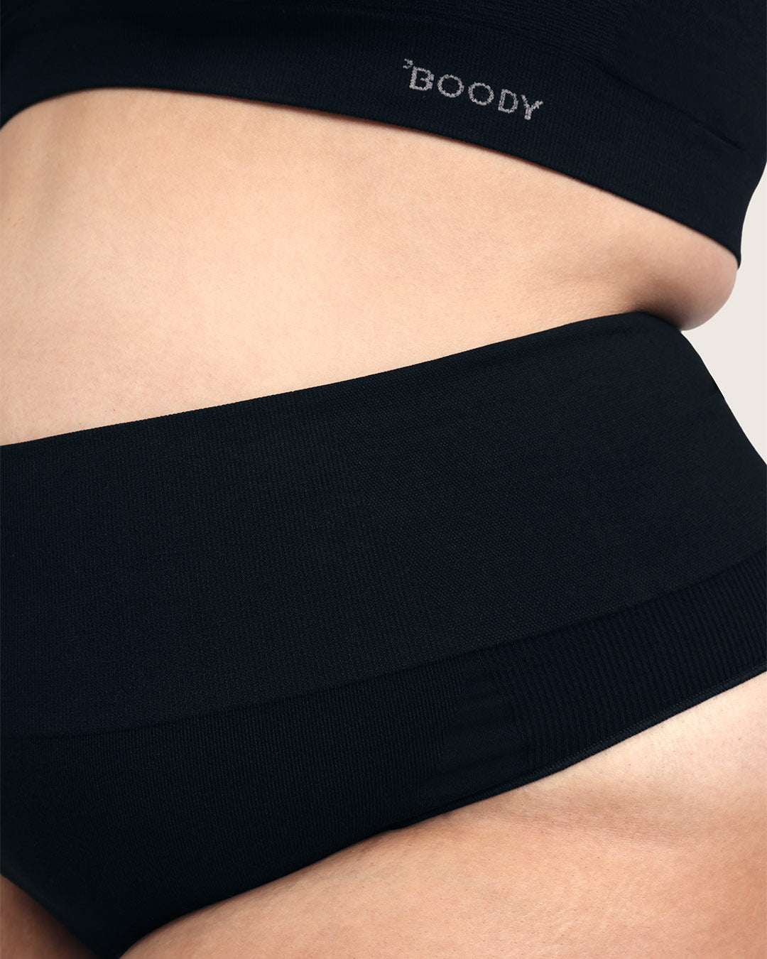 Shaper High Waist G-String - Black