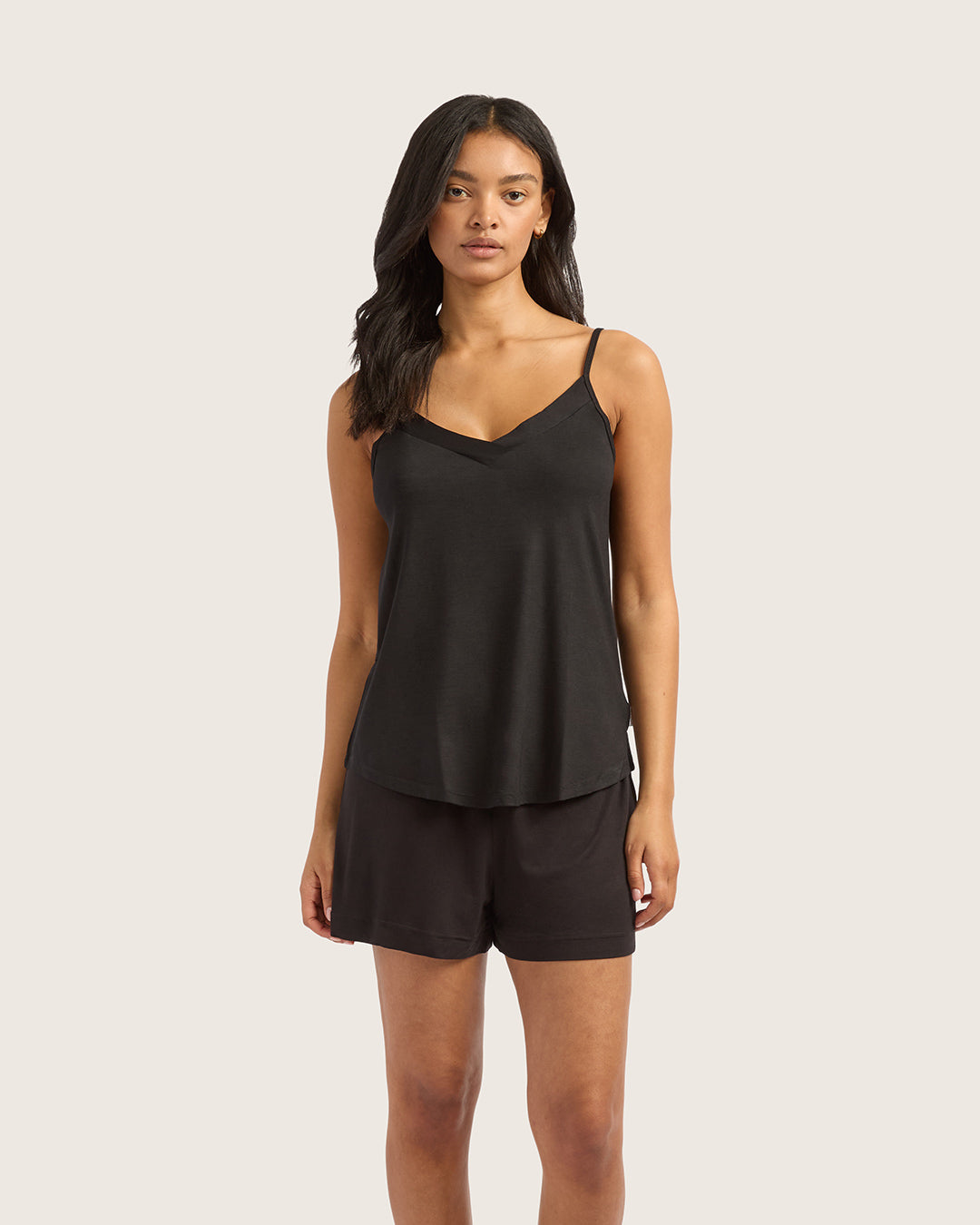 Goodnight Sleep Cami - Black