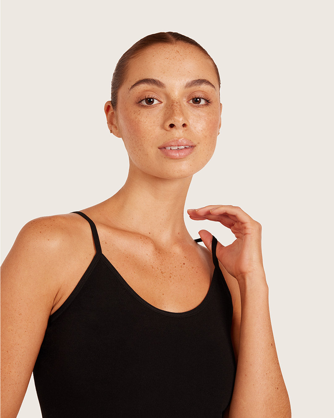 Base Layer Cami Top - Black