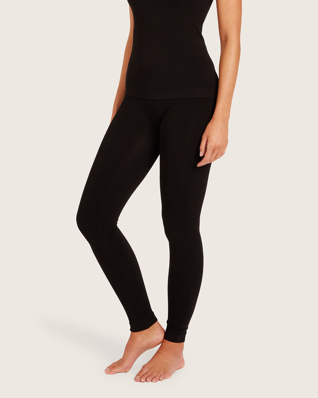 Base Layer Full Leggings - Black
