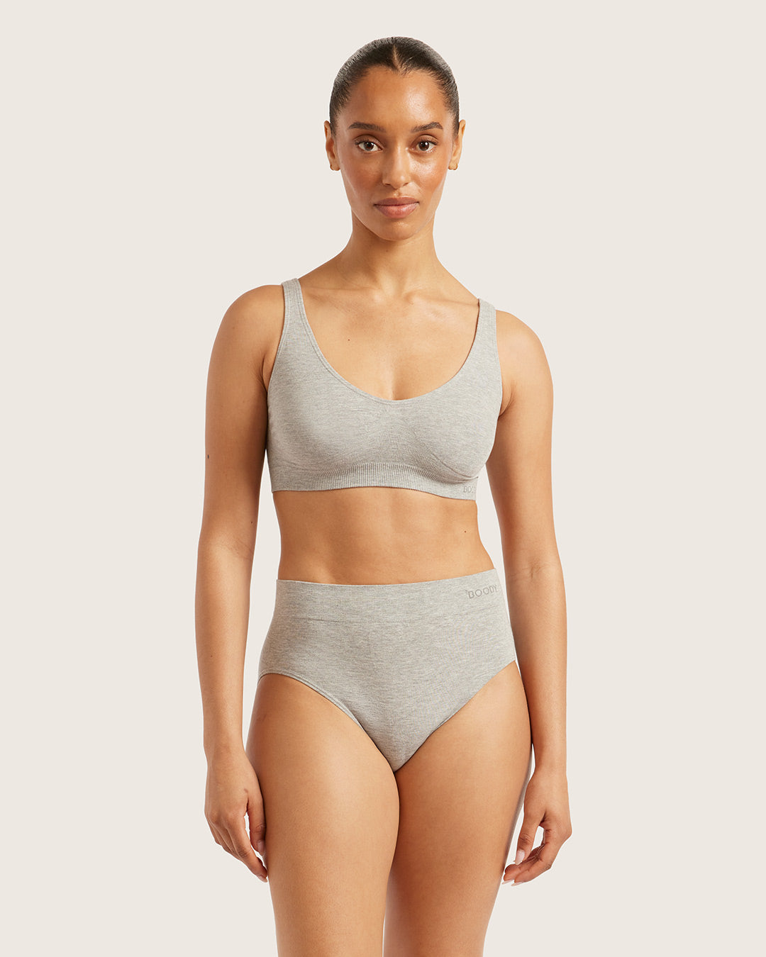 Full Briefs - Light Grey Marl