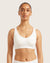 Seamfree Padded Crop Bra - White