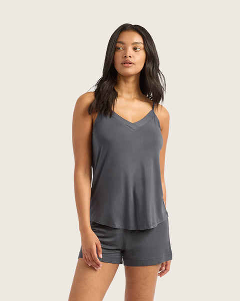 Women's Goodnight Sleep Cami | Storm | Bamboo Sleepwear