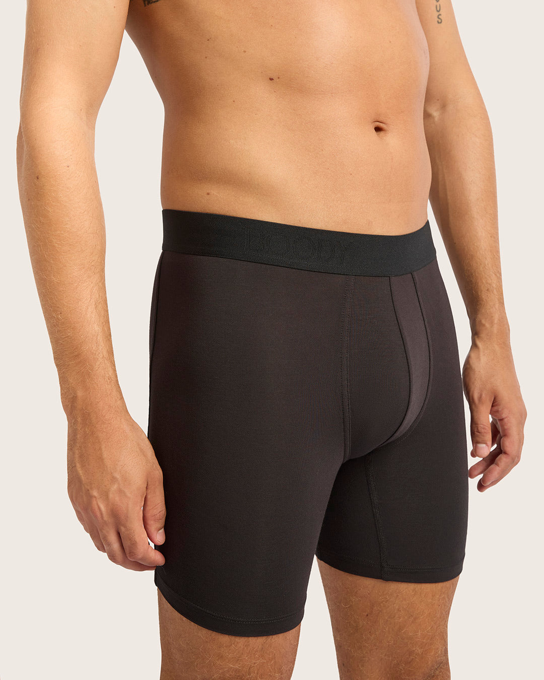 Men's Everyday Long Boxers - Black