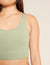 Ribbed Seamfree Crop - Sage