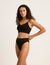 LYOLYTE Ribbed Low Back Bralette - Black