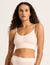 LYOLYTE Ribbed Low Back Bralette - Powder Pink