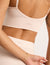 LYOLYTE Ribbed Low Back Bralette - Powder Pink