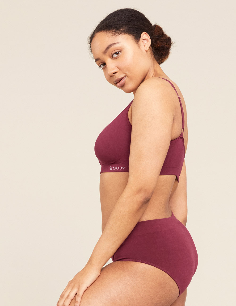 Boody® on Instagram: Our Full Bust Wireless Bra is the 🐐 @cloud.sways # boody #bamboounderwear #productreview #fullbustbra #braguide #fullerbust  #maternityfriendly #wirelessbra