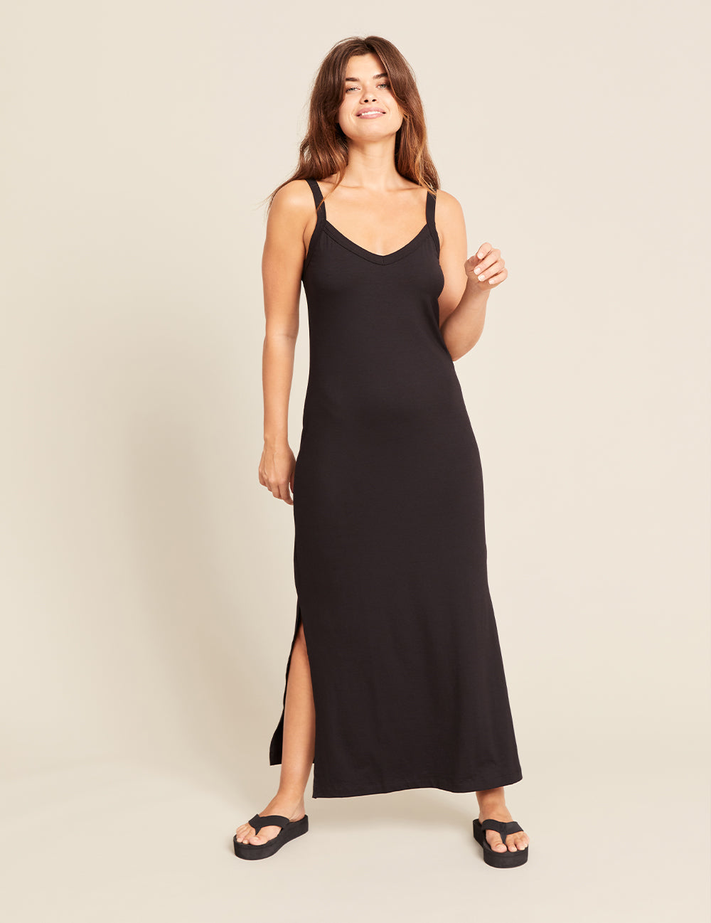 V-Neck Slip Dress