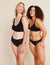 Period & Leak Proof - Hipster Bikini - Light - Black