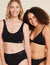 Period & Leak Proof - Hipster Bikini - Light - Black