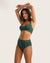 Wireless T-Shirt Bra - Emerald Green