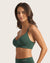 Wireless T-Shirt Bra - Emerald Green