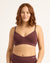 Wireless T-Shirt Bra - Mulberry