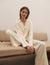 Vegan Silk Wide Leg Pant - Pearl