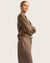 Women's Straight Leg Sweat Pants - Oyster