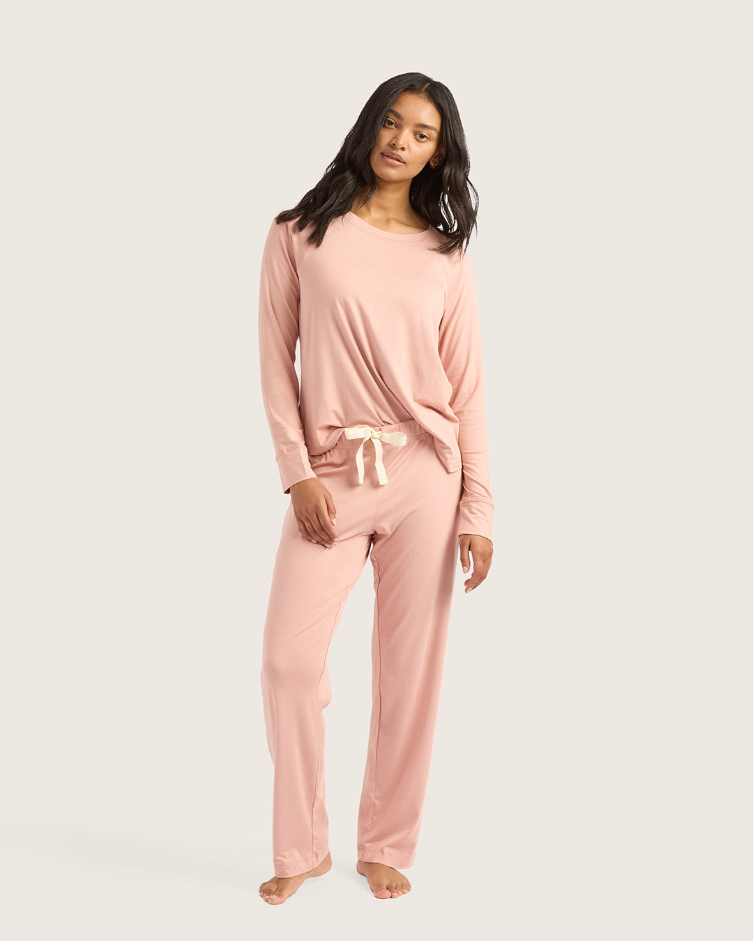 Women's Goodnight Sleep Pants | Dusty Pink | Bamboo