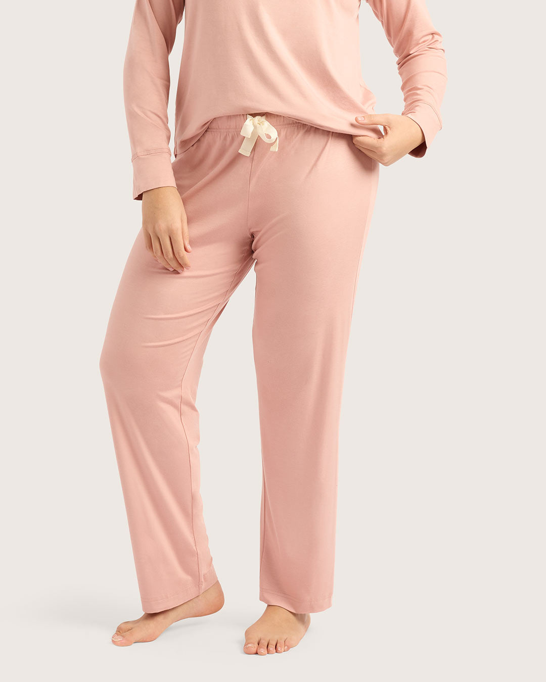 Women's Goodnight Sleep Pants | Dusty Pink | Bamboo
