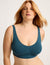 Seamfree Padded Crop Bra - Teal