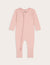 Baby Long Sleeve Romper - Dusty Pink