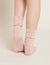 Chunky Bed Socks - Dusty Pink Marl