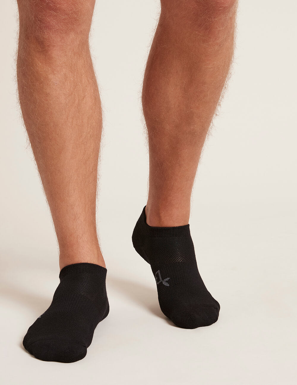 Boody Men's Active Sports Sock in Black Front