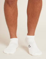 Boody Men's Active Sports Sock in White Front
