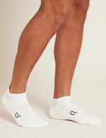 Boody Men's Active Sports Sock in White Side